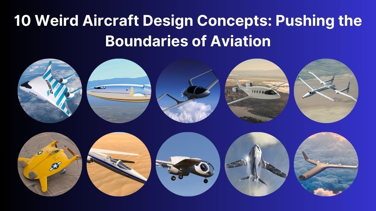 10 Weird Aircraft Design Concepts: Pushing the Boundaries of Aviation ...