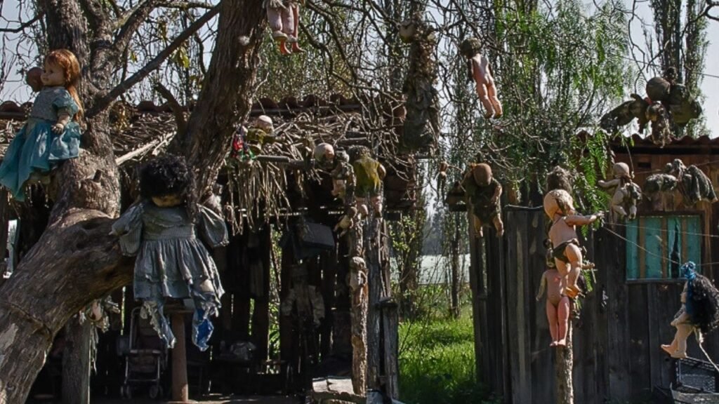 The Dead Dolls Island in Mexico