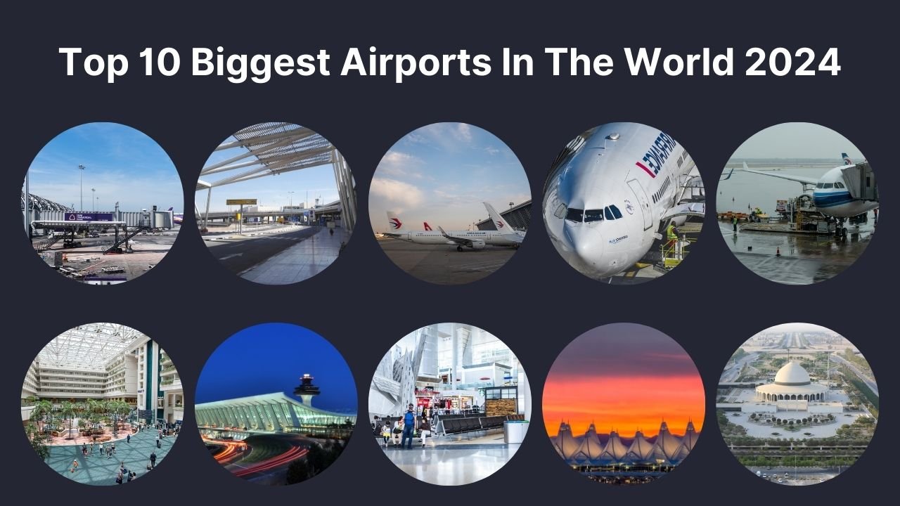 What Are The Top 10 Biggest Airports In The World!