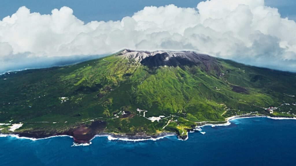 Miyakejima Island In Japan